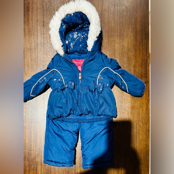 London Fog Snowsuit with Snowbib and Puffer Jacket 18m - Picture 3 of 8